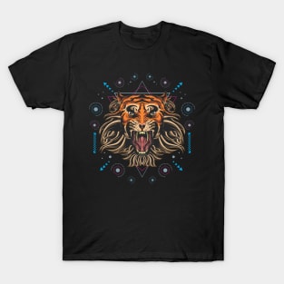 TIGER SACRED GEOMETRY T-Shirt